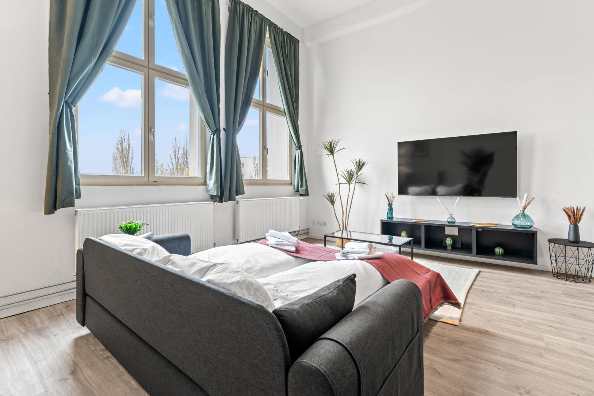 Mint Apartment Ueber Der Stadt Parken Kueche Wifi Берлин Экстерьер фото