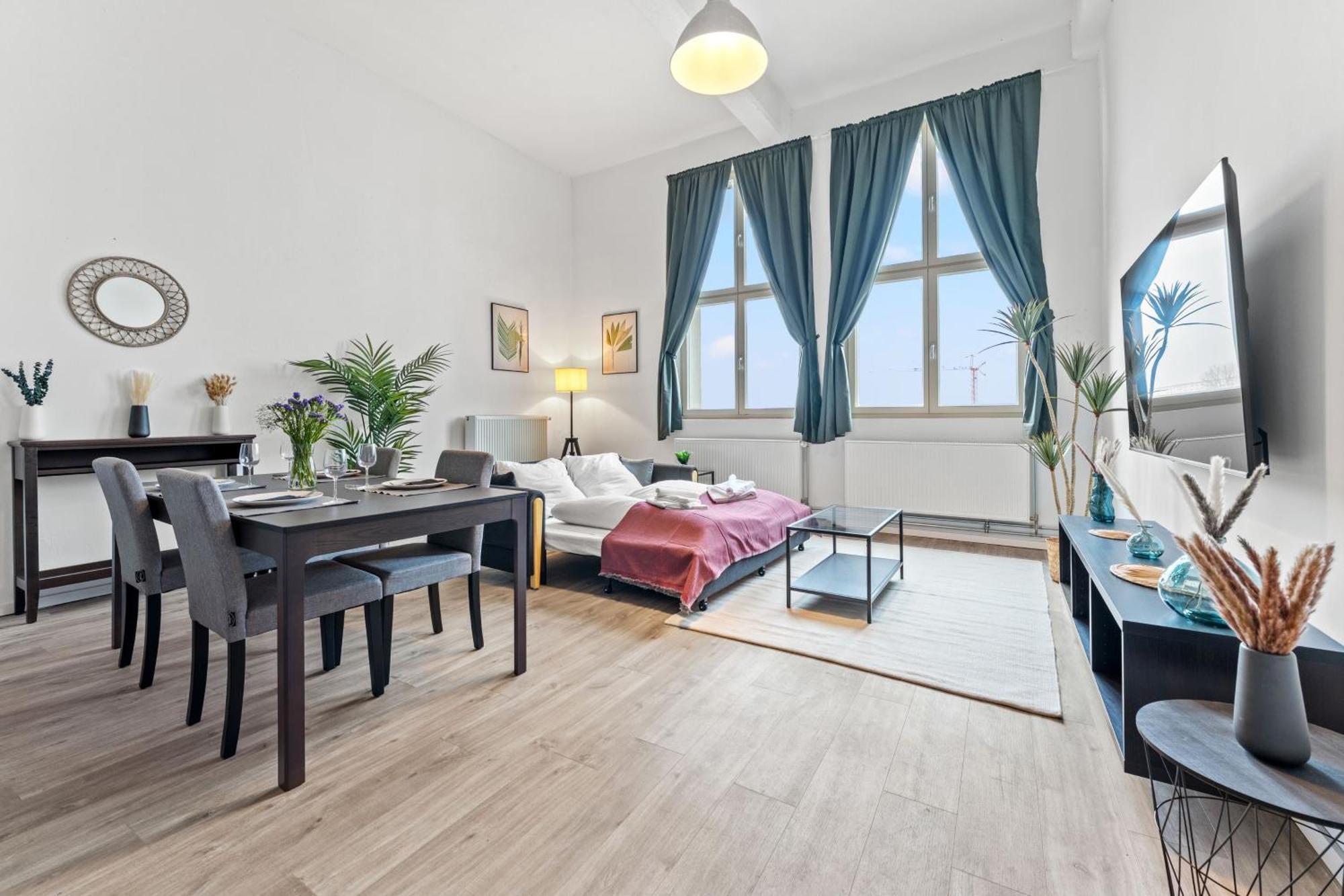 Mint Apartment Ueber Der Stadt Parken Kueche Wifi Берлин Экстерьер фото