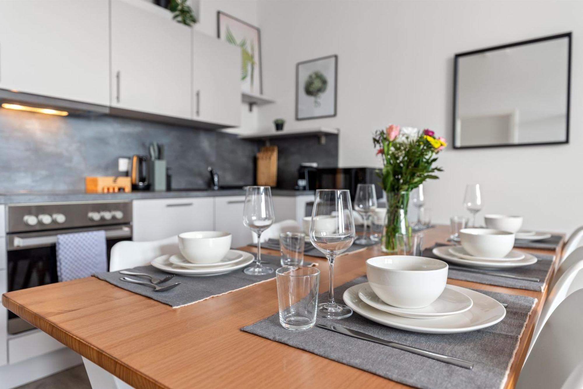 Mint Apartment Ueber Der Stadt Parken Kueche Wifi Берлин Экстерьер фото